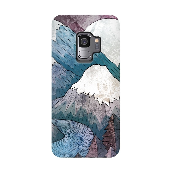 Galaxy S9 StrongFit A cold river canyon by Steve Wade (Swade)