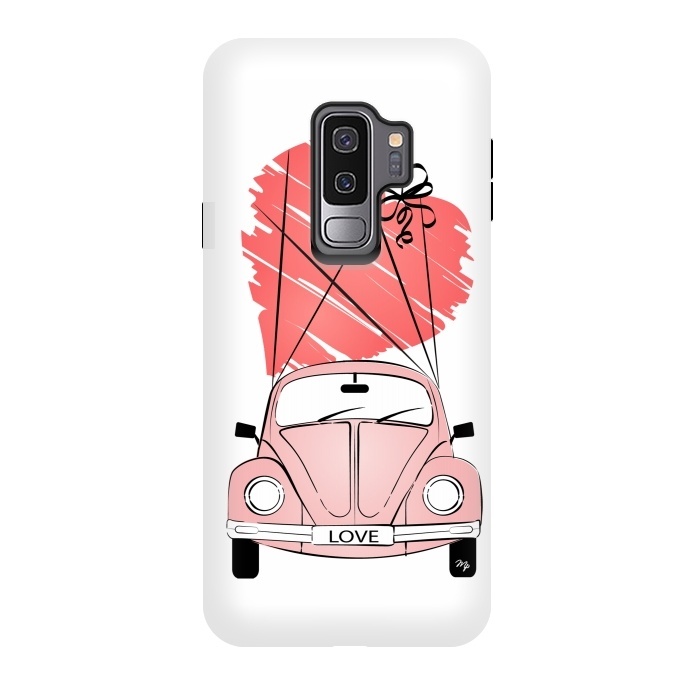 Galaxy S9 plus StrongFit Love Car by Martina