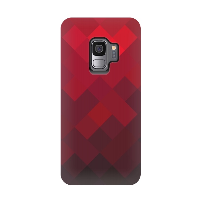 Galaxy S9 StrongFit Red Underground by Sitchko