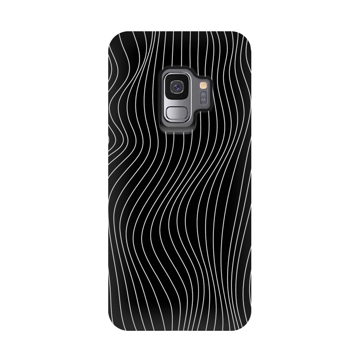 Galaxy S9 StrongFit Illusion Waves 2 by Sitchko