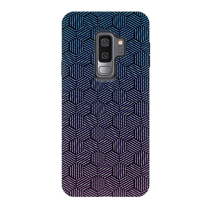 Galaxy S9 plus StrongFit Hexagon Rotation by Sitchko