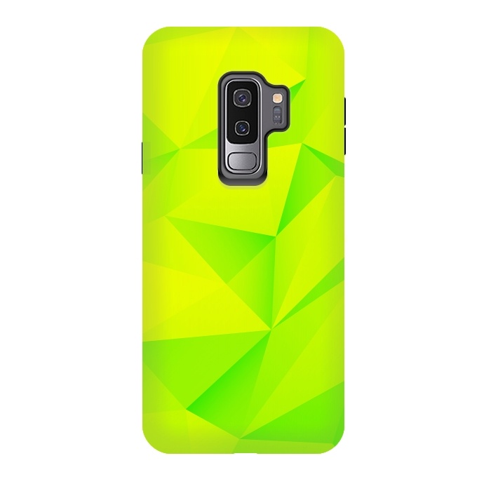 Galaxy S9 plus StrongFit Geomerty Lime Extraction by Sitchko