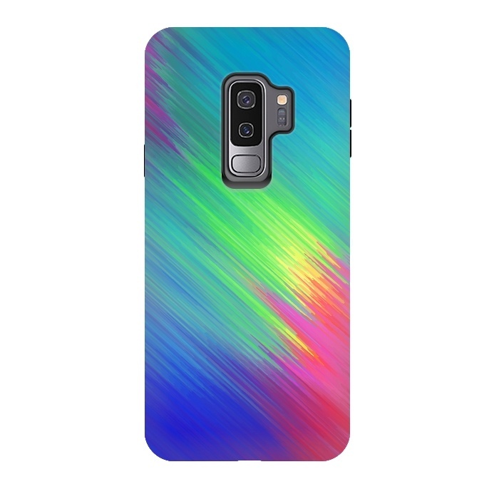 Galaxy S9 plus StrongFit Colorful Movement by Sitchko