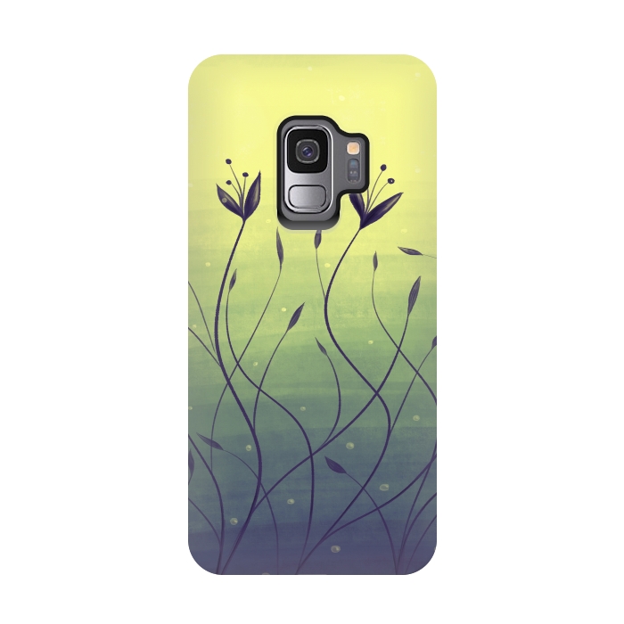 Galaxy S9 StrongFit Water Plants In Green Lake by Boriana Giormova