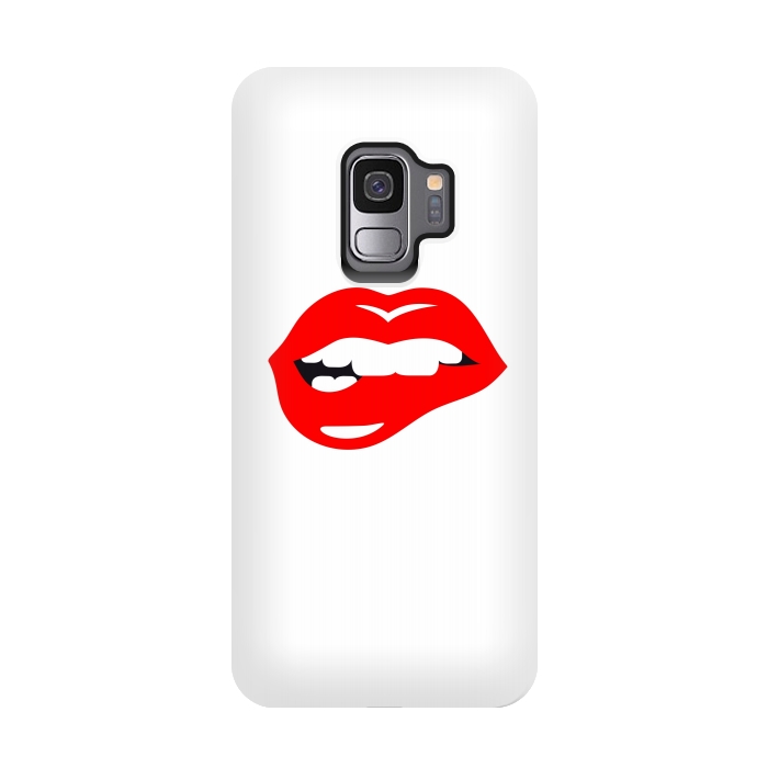Galaxy S9 StrongFit Lip bite by Dhruv Narelia