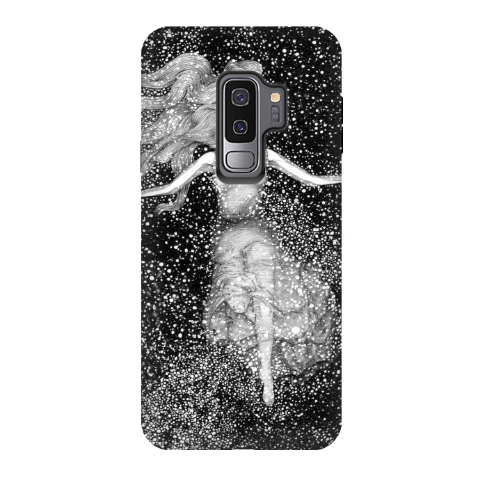 Galaxy S9 plus StrongFit Midnight Swim by ECMazur 