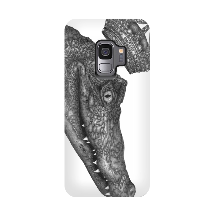 Galaxy S9 StrongFit The Alligator King by ECMazur 