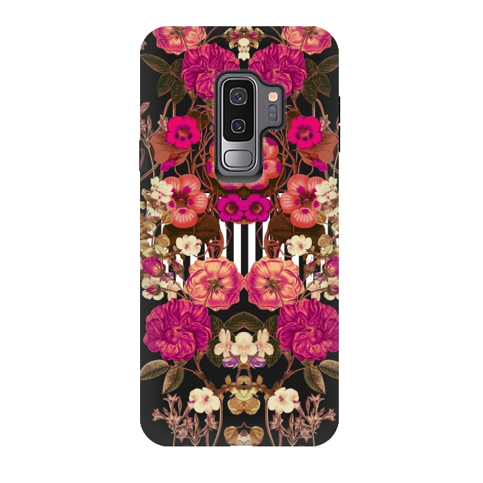 Galaxy S9 plus StrongFit Floral Crossings by Zala Farah