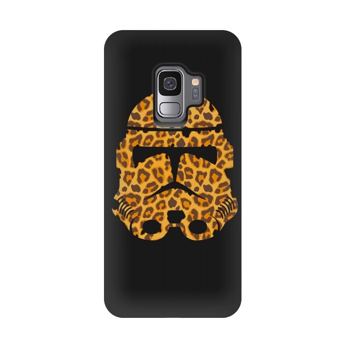Galaxy S9 StrongFit Leopard StormTrooper by Sitchko
