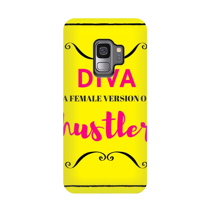 Galaxy S9 StrongFit diva female version of hustler by MALLIKA