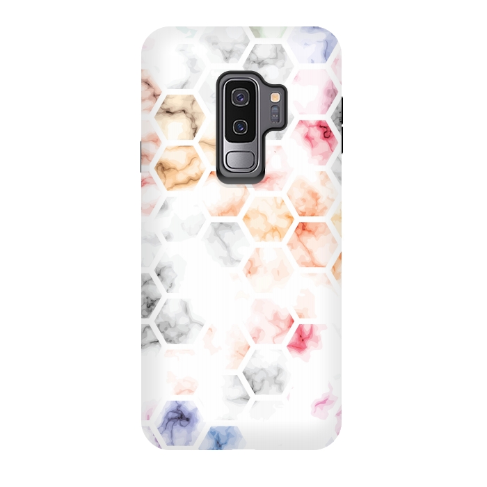 Galaxy S9 plus StrongFit Marble Geometry 014 by Jelena Obradovic