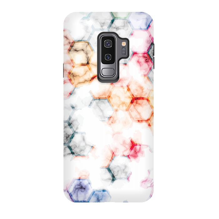 Galaxy S9 plus StrongFit Marble Geometry 015 by Jelena Obradovic