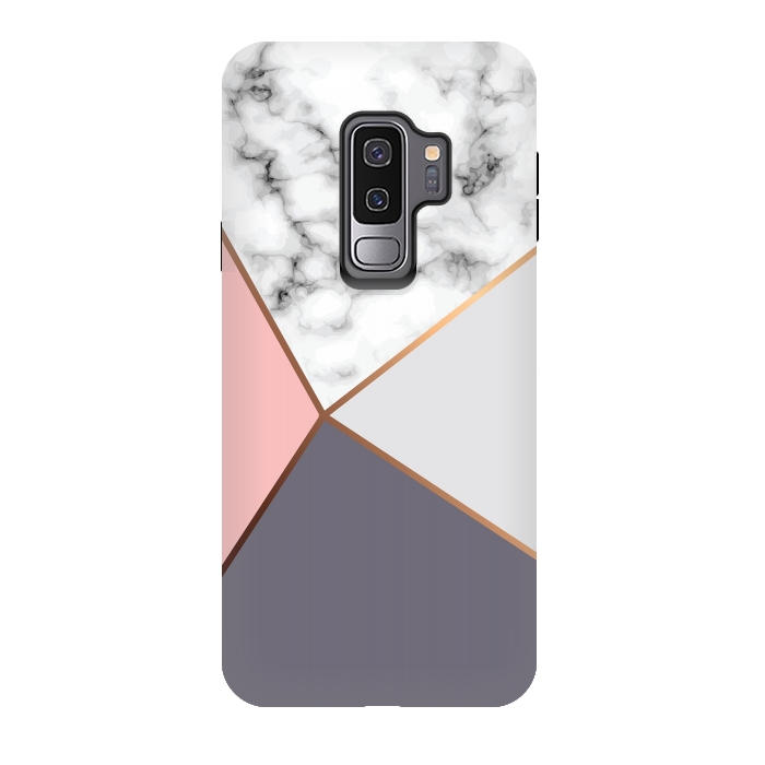 Galaxy S9 plus StrongFit Marble Geometry 016 by Jelena Obradovic