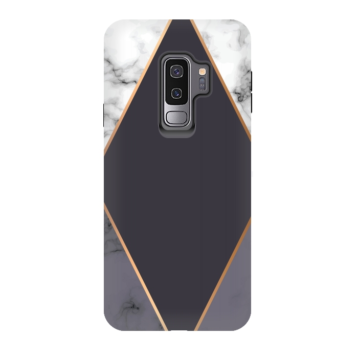 Galaxy S9 plus StrongFit Marble Geometry 019 by Jelena Obradovic