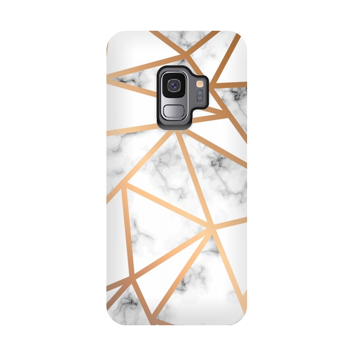 Galaxy S9 StrongFit Marble Geometry 021 by Jelena Obradovic