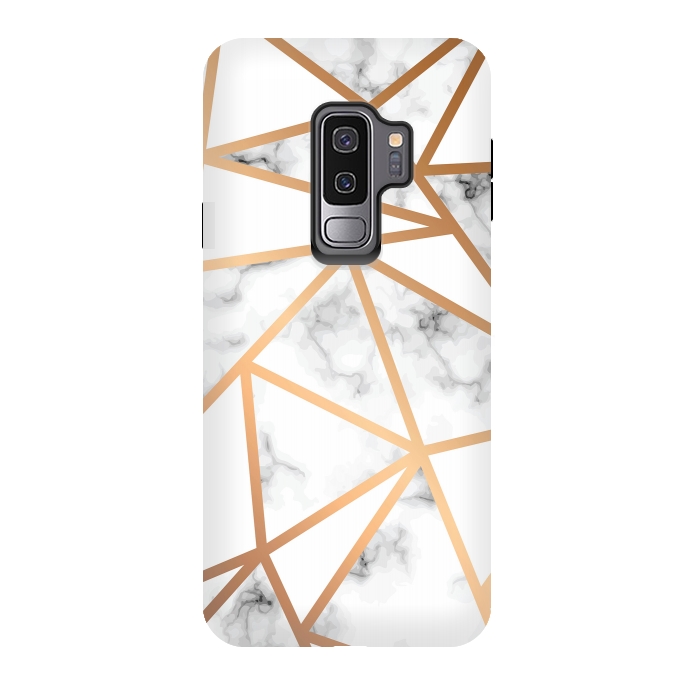 Galaxy S9 plus StrongFit Marble Geometry 021 by Jelena Obradovic