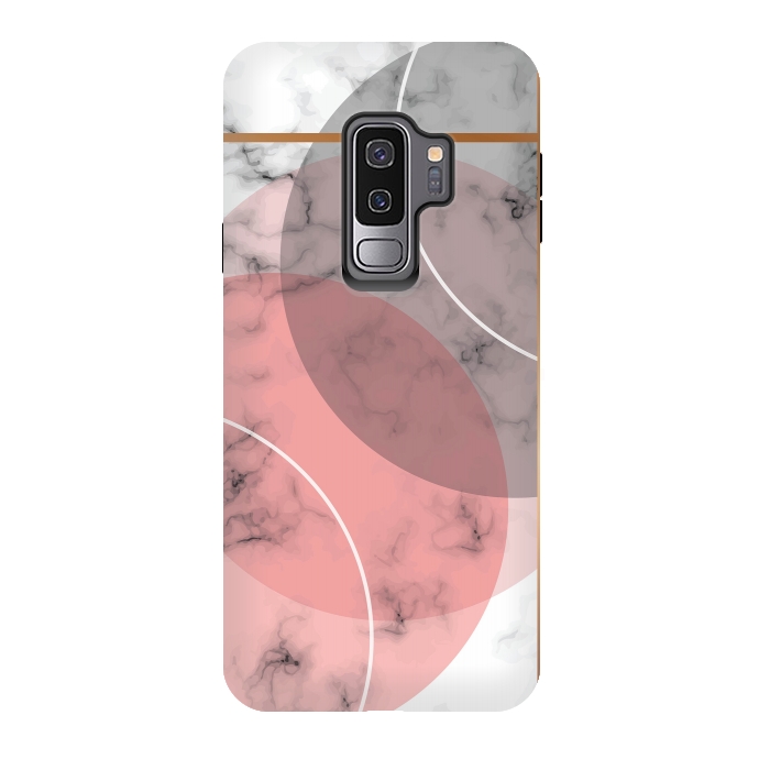 Galaxy S9 plus StrongFit Marble Geometry 036 by Jelena Obradovic