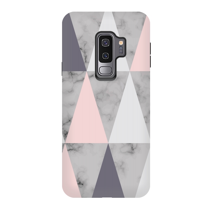 Galaxy S9 plus StrongFit Marble Geometry 038 by Jelena Obradovic