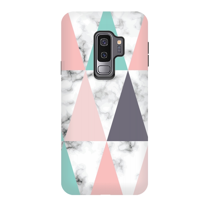 Galaxy S9 plus StrongFit Marble Geometry 039 by Jelena Obradovic