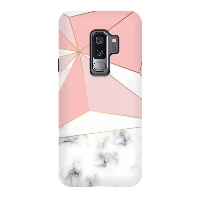 Galaxy S9 plus StrongFit Marble Geometry 042 by Jelena Obradovic