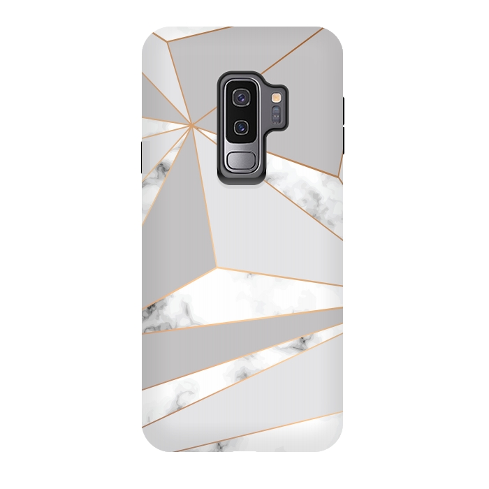 Galaxy S9 plus StrongFit Marble Geometry 044 by Jelena Obradovic