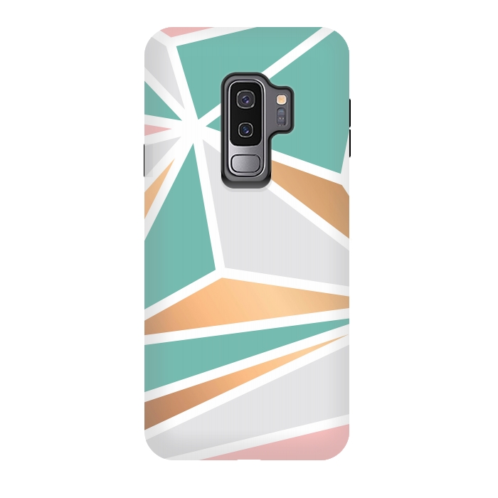 Galaxy S9 plus StrongFit Marble Geometry 048 by Jelena Obradovic
