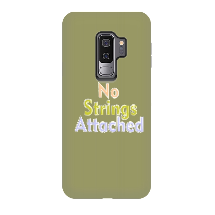 Galaxy S9 plus StrongFit No Strings Attached by Dhruv Narelia