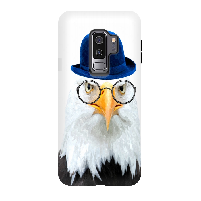 Galaxy S9 plus StrongFit Funny Eagle Portrait by Alemi