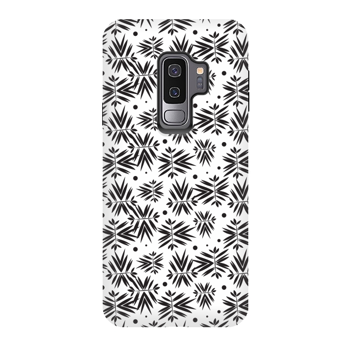 Galaxy S9 plus StrongFit Abstract Leaves 1 by Bledi