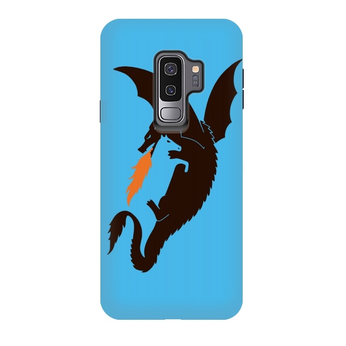 Galaxy S9 plus StrongFit Dragon and Horse by Coffee Man