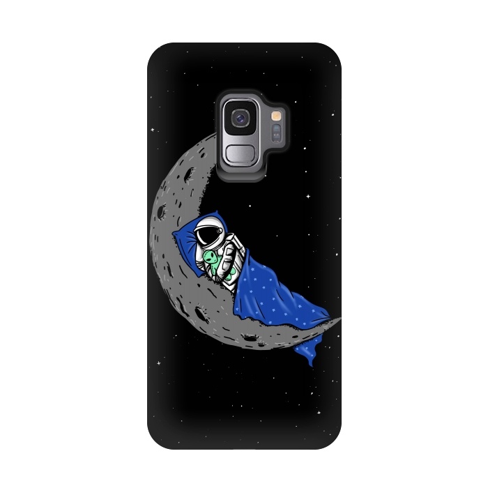 Galaxy S9 StrongFit Sleeping Astronaut by Coffee Man