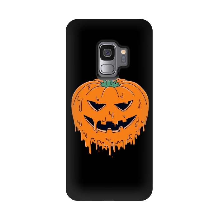 Galaxy S9 StrongFit Melted Pumpkin by Coffee Man