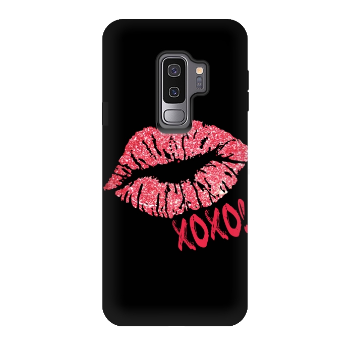 Galaxy S9 plus StrongFit Lips XOXO by Alemi