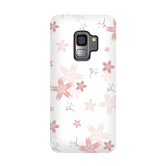 Galaxy S9 StrongFit Star Flowers by Bledi