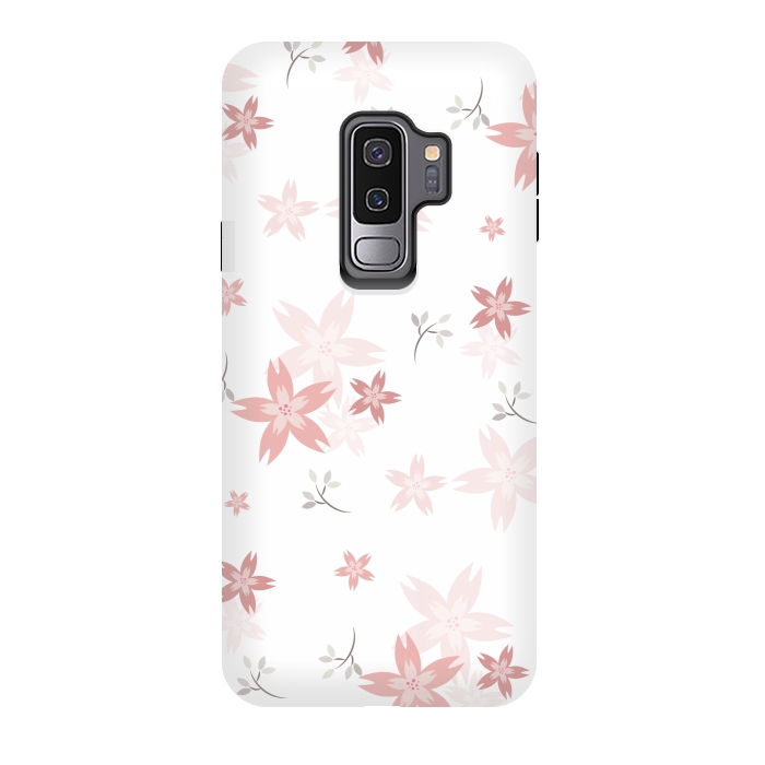Galaxy S9 plus StrongFit Star Flowers by Bledi