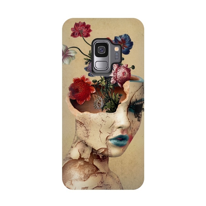 Galaxy S9 StrongFit Broken Beauty by Riza Peker