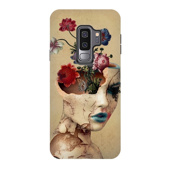 Galaxy S9 plus StrongFit Broken Beauty by Riza Peker