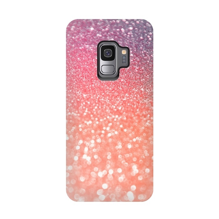 Galaxy S9 StrongFit Girly Blush Pink Glamour Glitter by  Utart