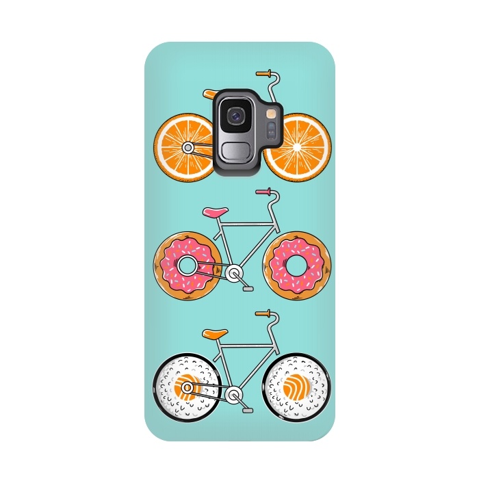 Galaxy S9 StrongFit Food Bicycle by Coffee Man