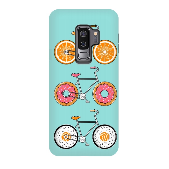 Galaxy S9 plus StrongFit Food Bicycle by Coffee Man