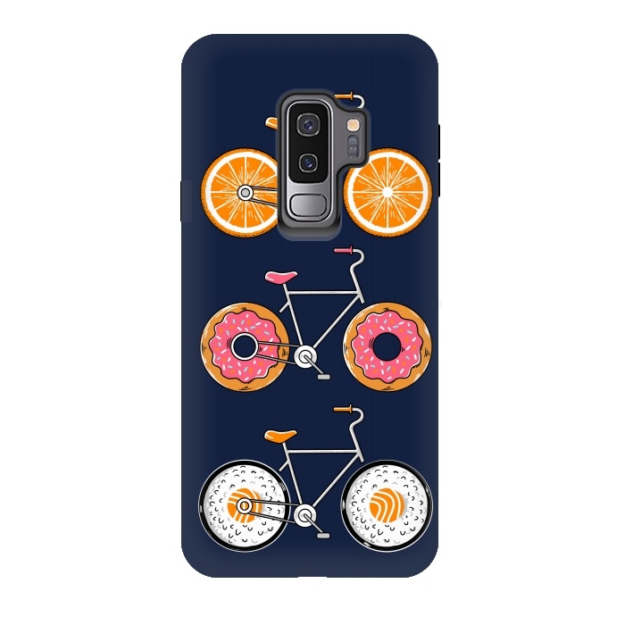 Galaxy S9 plus StrongFit Food Bicycle 2 by Coffee Man