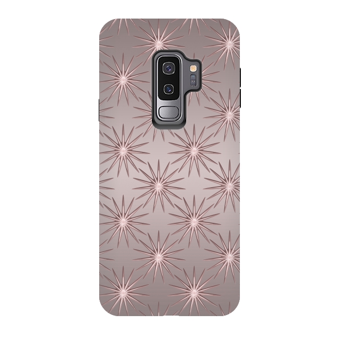 Galaxy S9 plus StrongFit Shimmering Rose Gold Sun  by Andrea Haase