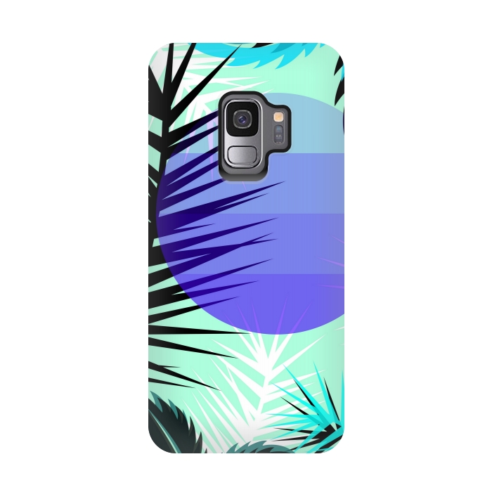 Galaxy S9 StrongFit tropical pattern 2 by MALLIKA