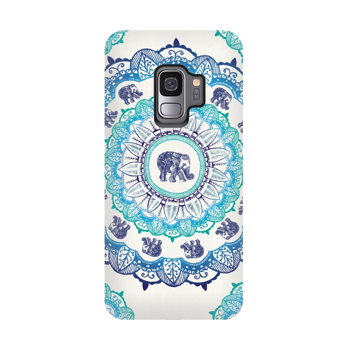 Galaxy S9 StrongFit Lucky Elephant  by Rose Halsey