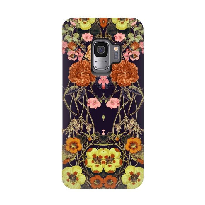 Galaxy S9 StrongFit Floral Crossings 02 by Zala Farah