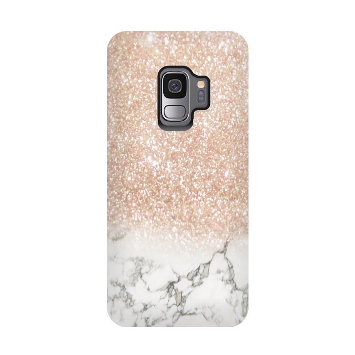 Galaxy S9 StrongFit Marble & Stardust Ombre by ''CVogiatzi.