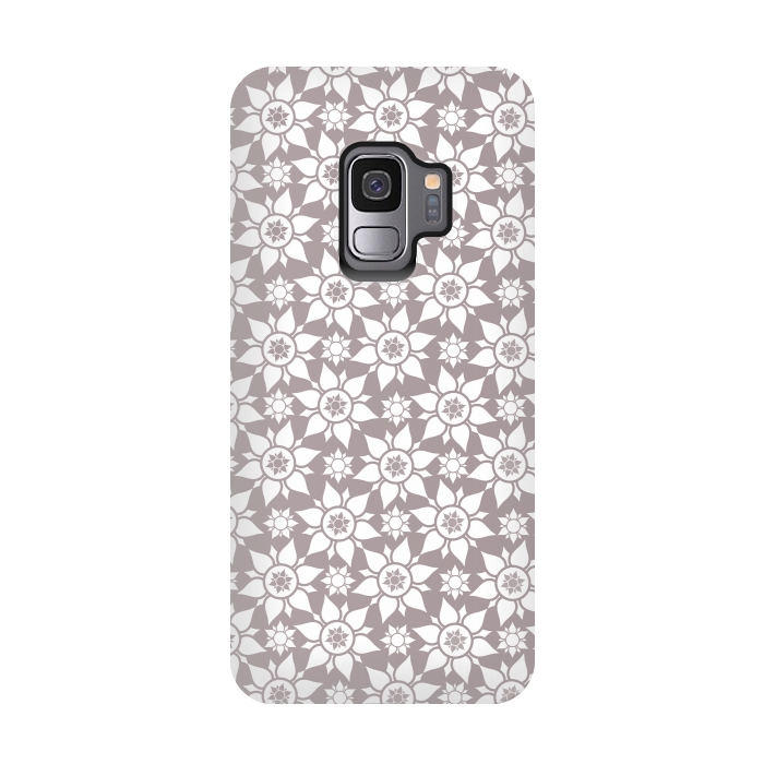 Galaxy S9 StrongFit Spring Floral Pattern XIV by Bledi
