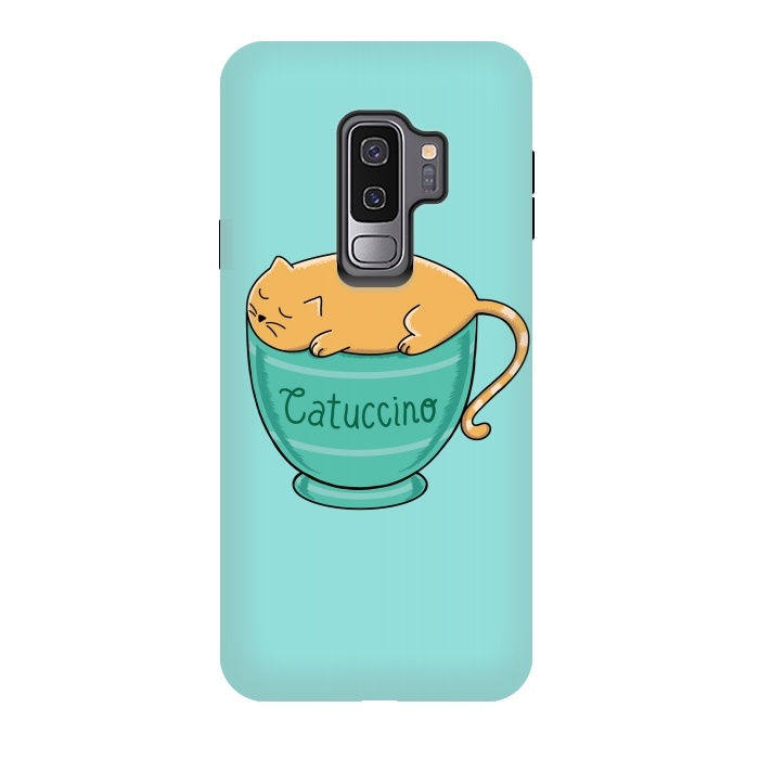 Galaxy S9 plus StrongFit Cattuccino by Coffee Man