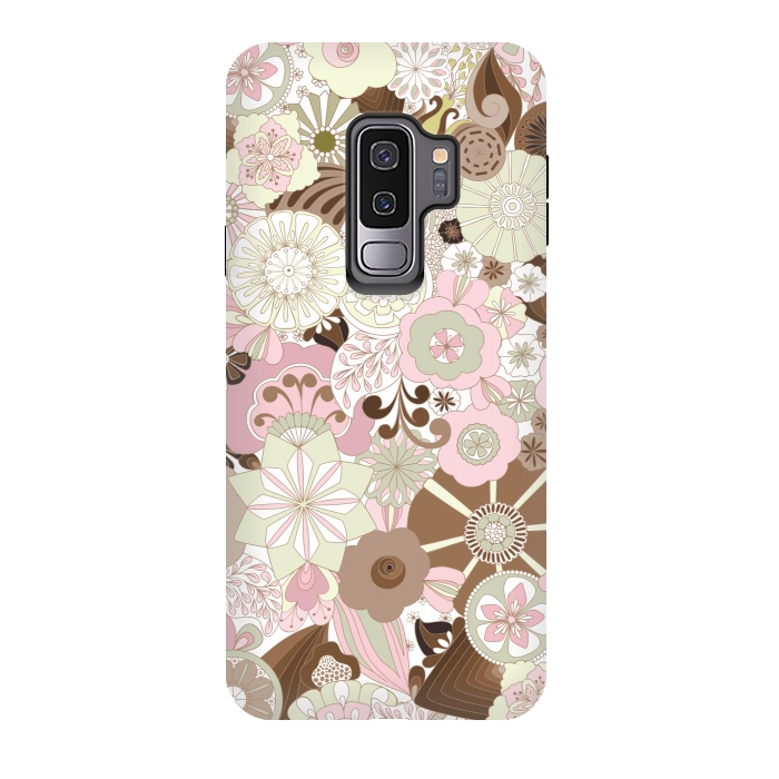 Galaxy S9 plus StrongFit Flowers, Flowers Everywhere by Paula Ohreen