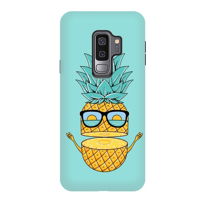 Galaxy S9 plus StrongFit Pineapple Sunglasses by Coffee Man